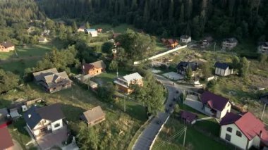 Hava manzarası üzerinde ATV binicilik cazibesi