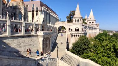 Budapeşte Macaristan 'daki balıkçı kalesi