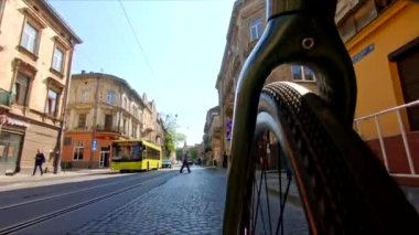 ön bisiklet tekerleği görünümü