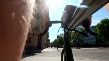 ön bisiklet tekerleği görünümü