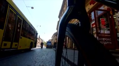 ön bisiklet tekerleği görünümü