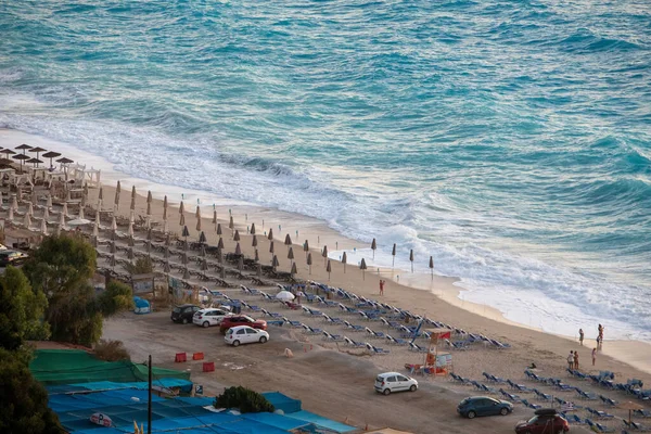 Grieks lefkada eiland zee strand — Stockfoto