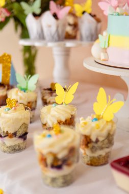 Tatlı tezgah ve pastalar 1 yıllık fotokopi alanı