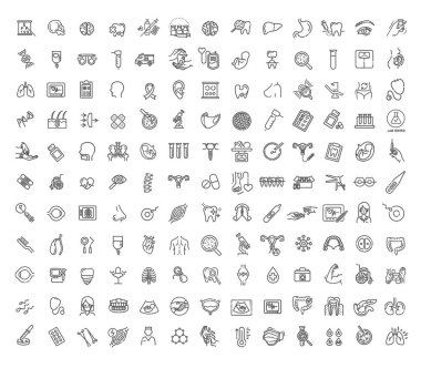 Düz vektör tıbbi ikonu. Misafirperverlik minimalizmi. Stomatoloji Eczanesi