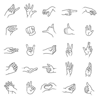 Düz biçim vektör simgeleri, amblem simgesi