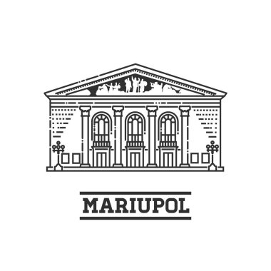 Donetsk Bölgesel Tiyatrosu Mariupol, Ukrayna