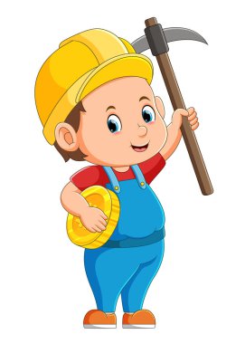 Ana adam baltayı tutuyor ve resmin altın bitcoin 'ini getiriyor.