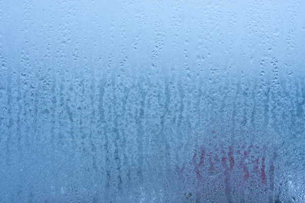 Hintergrund Wassertropfen Auf Das Glas Nasses Fensterglas Mit Spritzern Und — Stockfoto