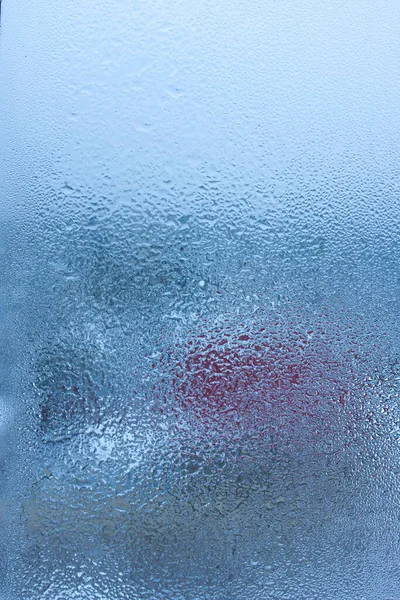 Συμπύκνωση Στο Γυάλινο Παράθυρο Νερό Σταγόνες Βροχή Αφηρημένη Υφή Φόντου — Φωτογραφία Αρχείου