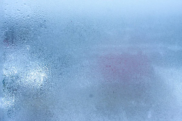 Condensación Ventana Cristal Transparente Gotas Agua Lluvia Textura Fondo Abstracta —  Fotos de Stock