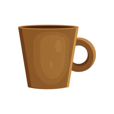 Toprak takımları seramik kapak kahverengi