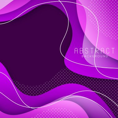 Sıvı gradyan şekilli renkli sıvı ve geometrik arkaplan