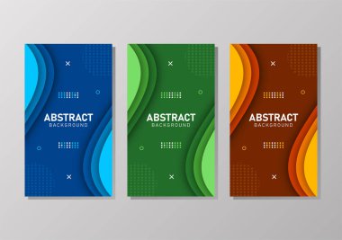 Sıvı gradyan şekilli renkli sıvı ve geometrik arkaplan