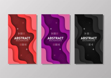 Sıvı gradyan şekilli renkli sıvı ve geometrik arkaplan