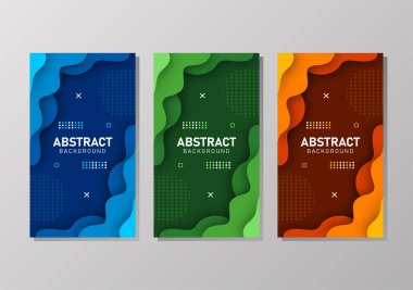 Sıvı gradyan şekilli renkli sıvı ve geometrik arkaplan