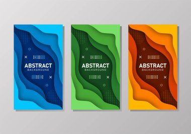 Sıvı gradyan şekilli renkli sıvı ve geometrik arkaplan