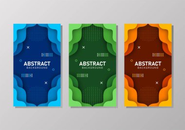 Sıvı gradyan şekilli renkli sıvı ve geometrik arkaplan