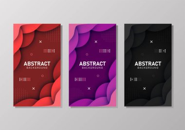 Sıvı gradyan şekilli renkli sıvı ve geometrik arkaplan