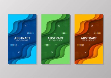 Sıvı gradyan şekilli renkli sıvı ve geometrik arkaplan