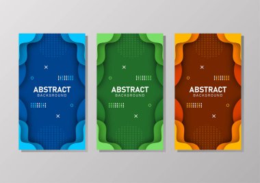 Sıvı gradyan şekilli renkli sıvı ve geometrik arkaplan