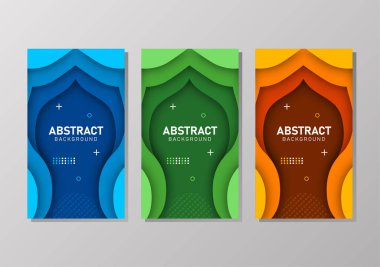 Sıvı gradyan şekilli renkli sıvı ve geometrik arkaplan