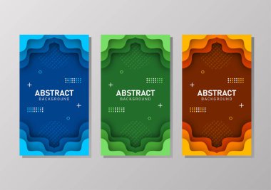 Sıvı gradyan şekilli renkli sıvı ve geometrik arkaplan