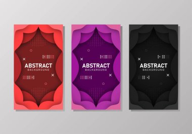 Sıvı gradyan şekilli renkli sıvı ve geometrik arkaplan