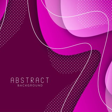 Sıvı gradyan şekilli renkli sıvı ve geometrik arkaplan