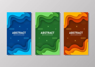 Sıvı gradyan şekilli renkli sıvı ve geometrik arkaplan