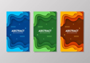 Sıvı gradyan şekilli renkli sıvı ve geometrik arkaplan