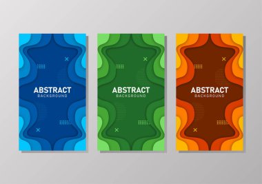 Sıvı gradyan şekilli renkli sıvı ve geometrik arkaplan