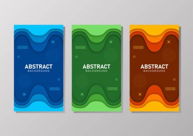 Sıvı gradyan şekilli renkli sıvı ve geometrik arkaplan