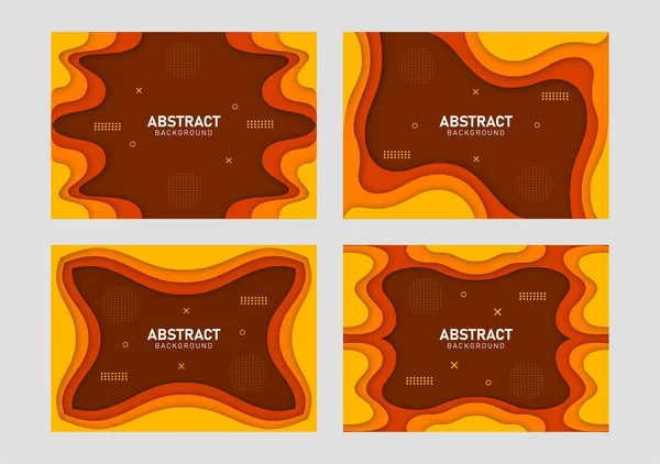 Fondo Líquido Geométrico Colorido Con Formas Gradiente Fluido — Vector de stock