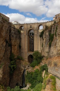 panoramik görünümlü ronda malaga İspanya turizmi