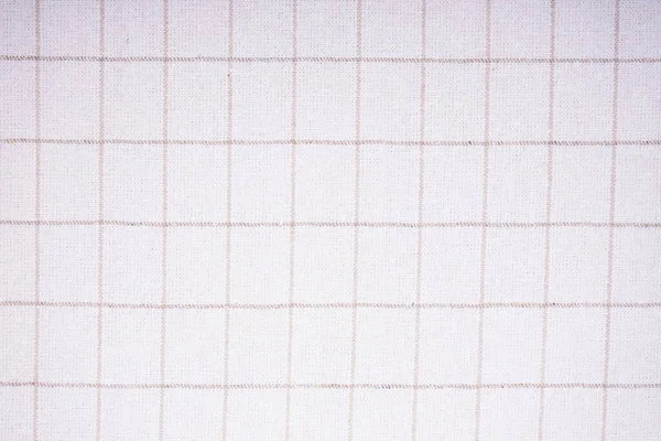 Zbliżenie Zabytkowego Ręcznika Kratkę Teksturowane Tło Widok Góry — Zdjęcie stockowe
