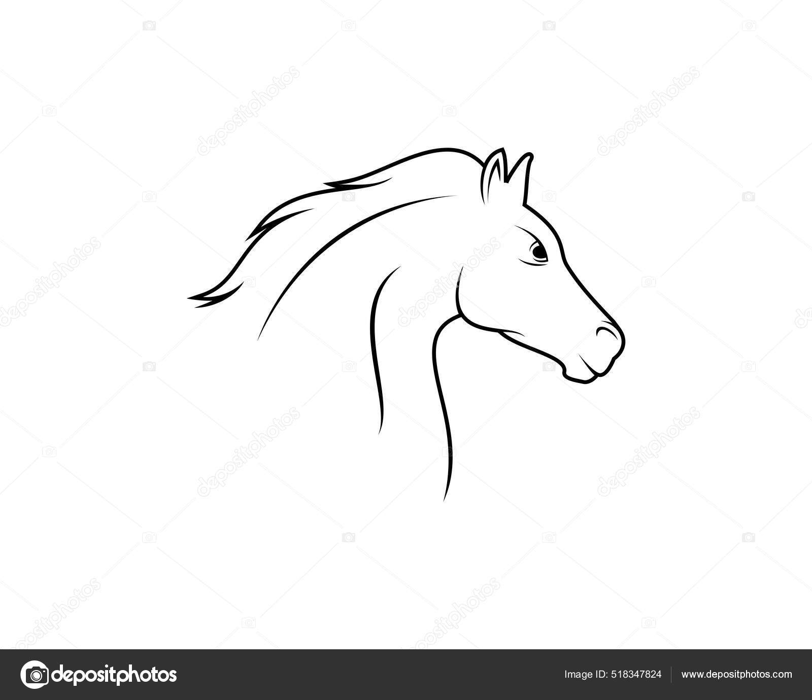 House Head Outline Logo Stock Vector Image by ©skyace 518347824