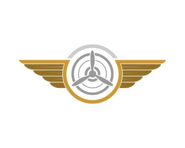 Kanatları ve pervanesi açık daire şeklinde.