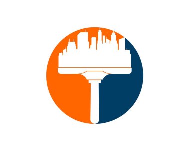 Çember şeklinde ve içinde boya şehri var.