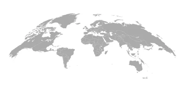 Карта Світу Карта Світу Глобус Векторна Ілюстрація — стоковий вектор