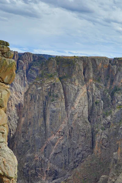 Zwarte Canyon van het Gunderson National Park — Stockfoto