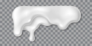 Yoğurt kreması damlası