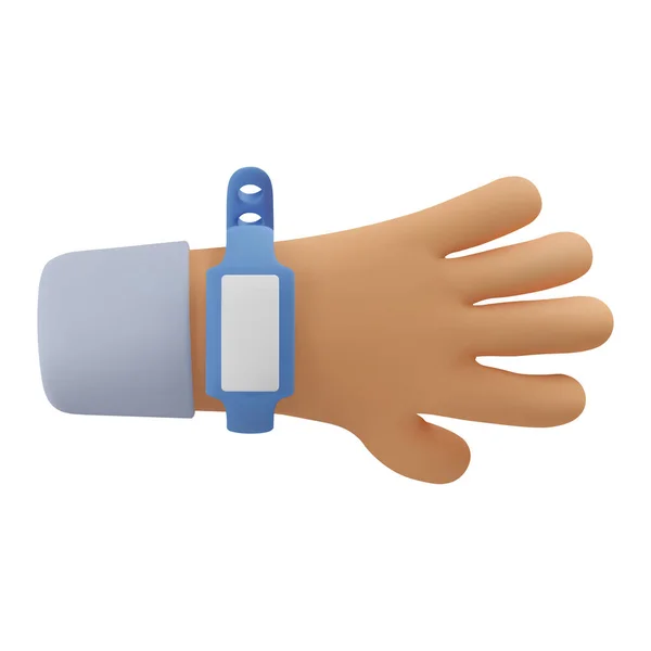 Kontroll armband på handikonen — Stock vektor