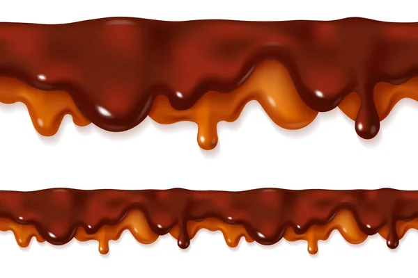 Karamel sosunun kusursuz sınırı.