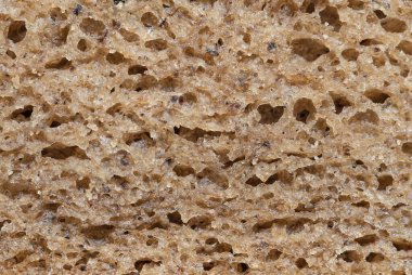 Kahverengi ekmek dokusu. Yiyecek ve fırın ürünleri