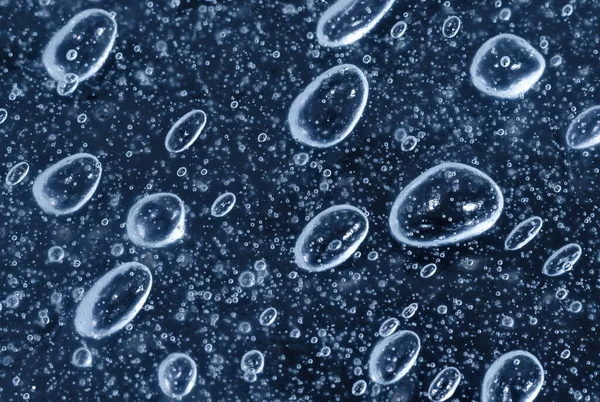 Air Bubbles Water Black Background Backgrounds Textures — Fotografia de Stock