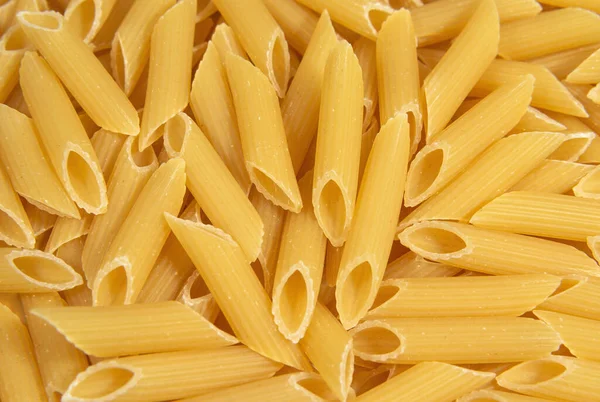 Italiensk Penne Rigate Pasta Bakgrunn Pasta Bakeri – stockfoto