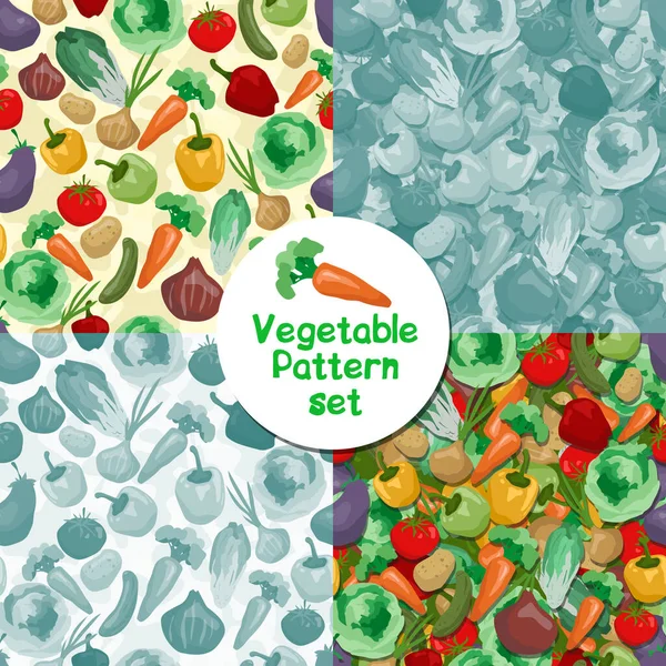 Κινούμενα Σχέδια Πολύχρωμα Χειροποίητα Λαχανικά Για Μαγείρεμα Ντομάτα Και Πιπέρι — Διανυσματικό Αρχείο