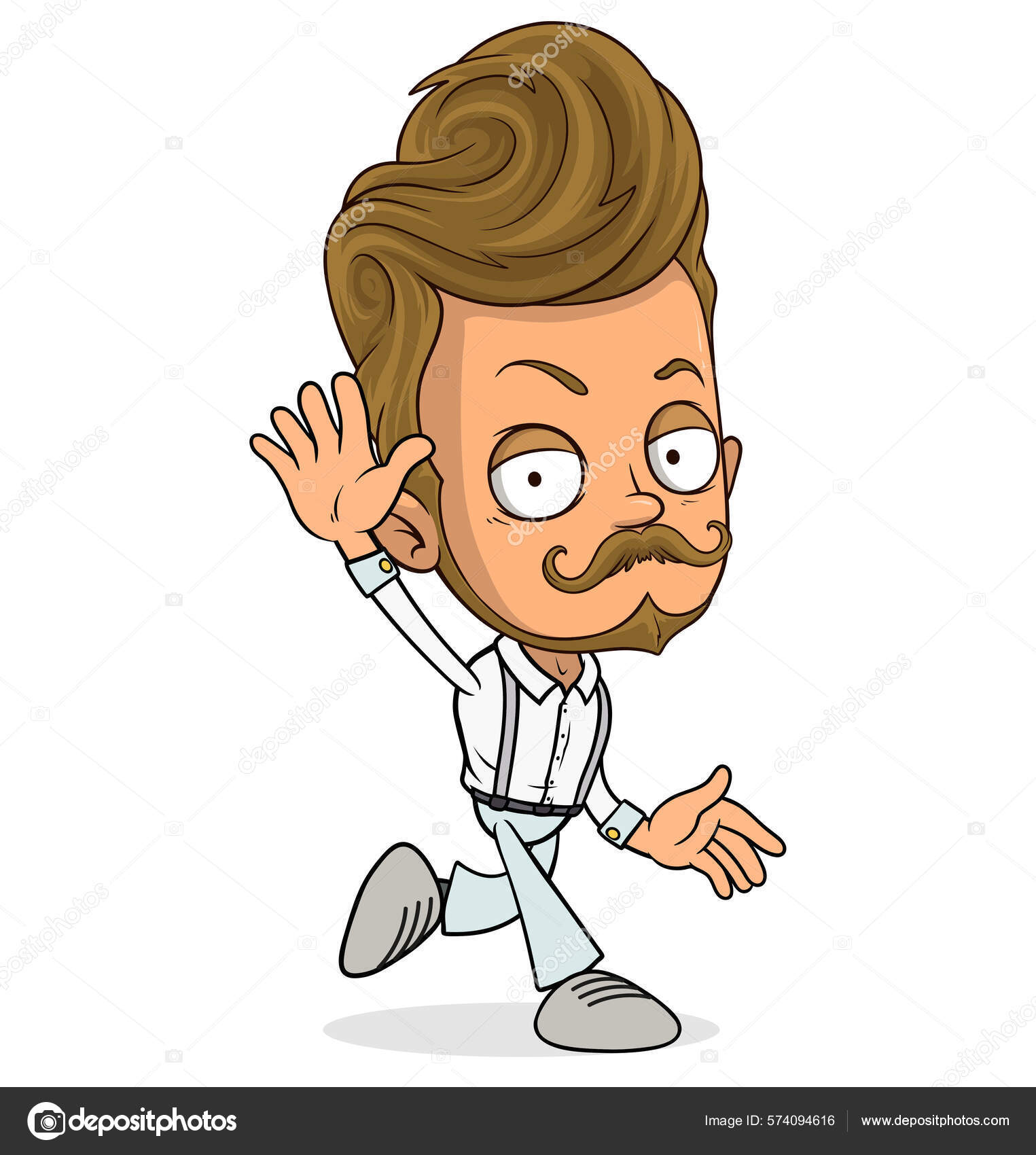 Cartoon Funny Stylish Waiter Boy Character Uniform Showing Goodbye Sign Stock Vector Image by ©GB_Art #574094616 Cartoon Funny Stylish Waiter Boy Character Uniform Showing Goodbye Sign Stock Vector Image by ©GB_Art #574094616