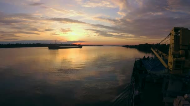 Delta del Danubio è un luogo incredibile e originale. — Video Stock