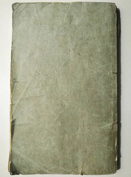 Antiguo Libro Vintage Gris Sobre Fondo Blanco Imágenes de stock libres de derechos